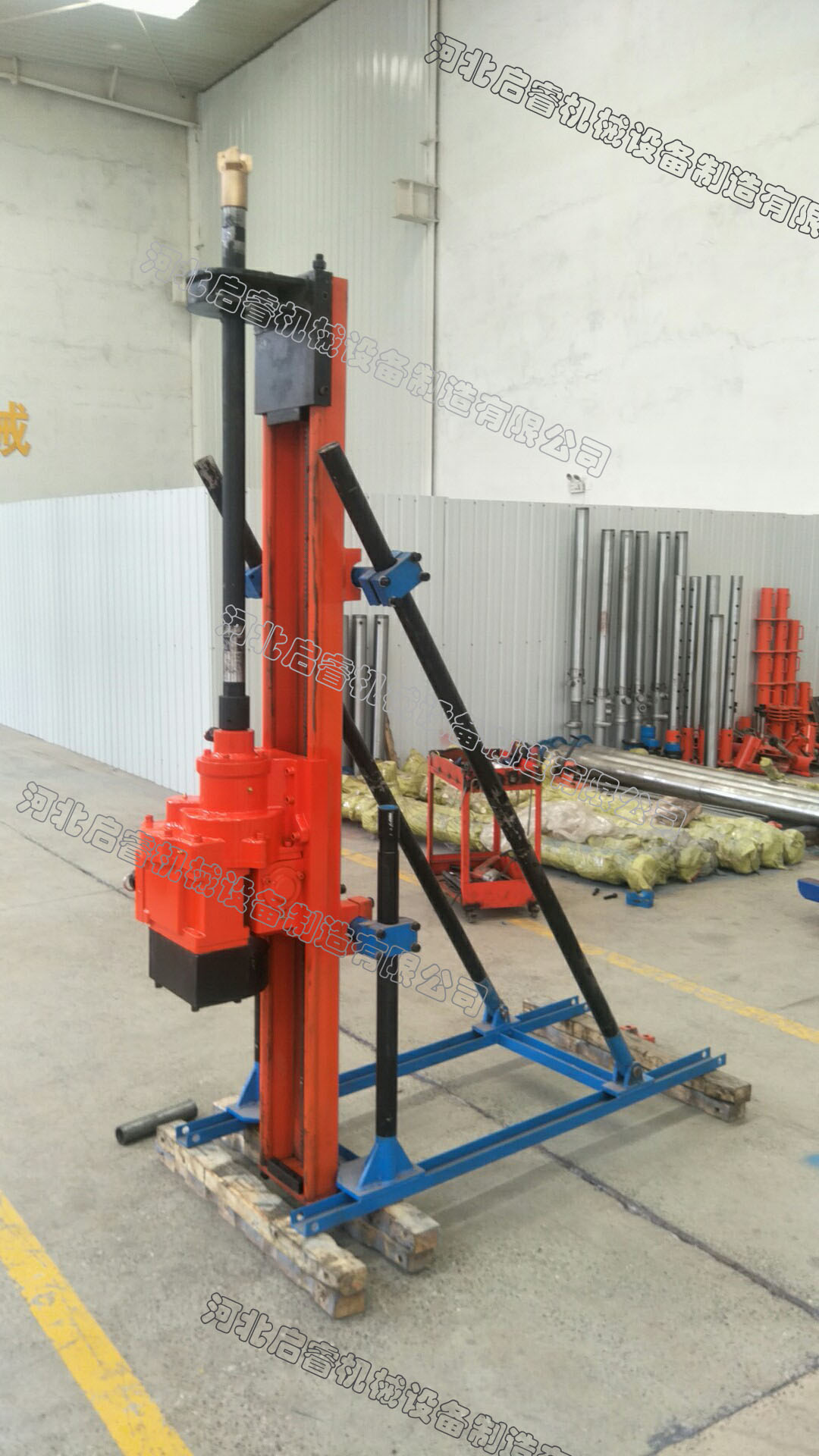 打頂鉆機(jī) 氣動架柱式鉆機(jī)可以!