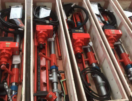 氣動架柱式鉆機現(xiàn)貨發(fā)，輕便探水鉆機找啟睿